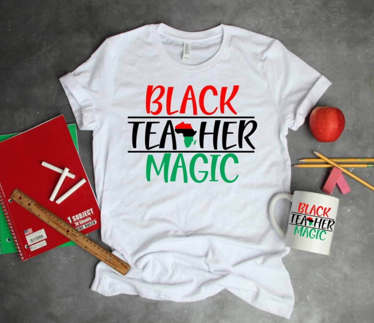 Black Teacher Magic ( short sleeve)