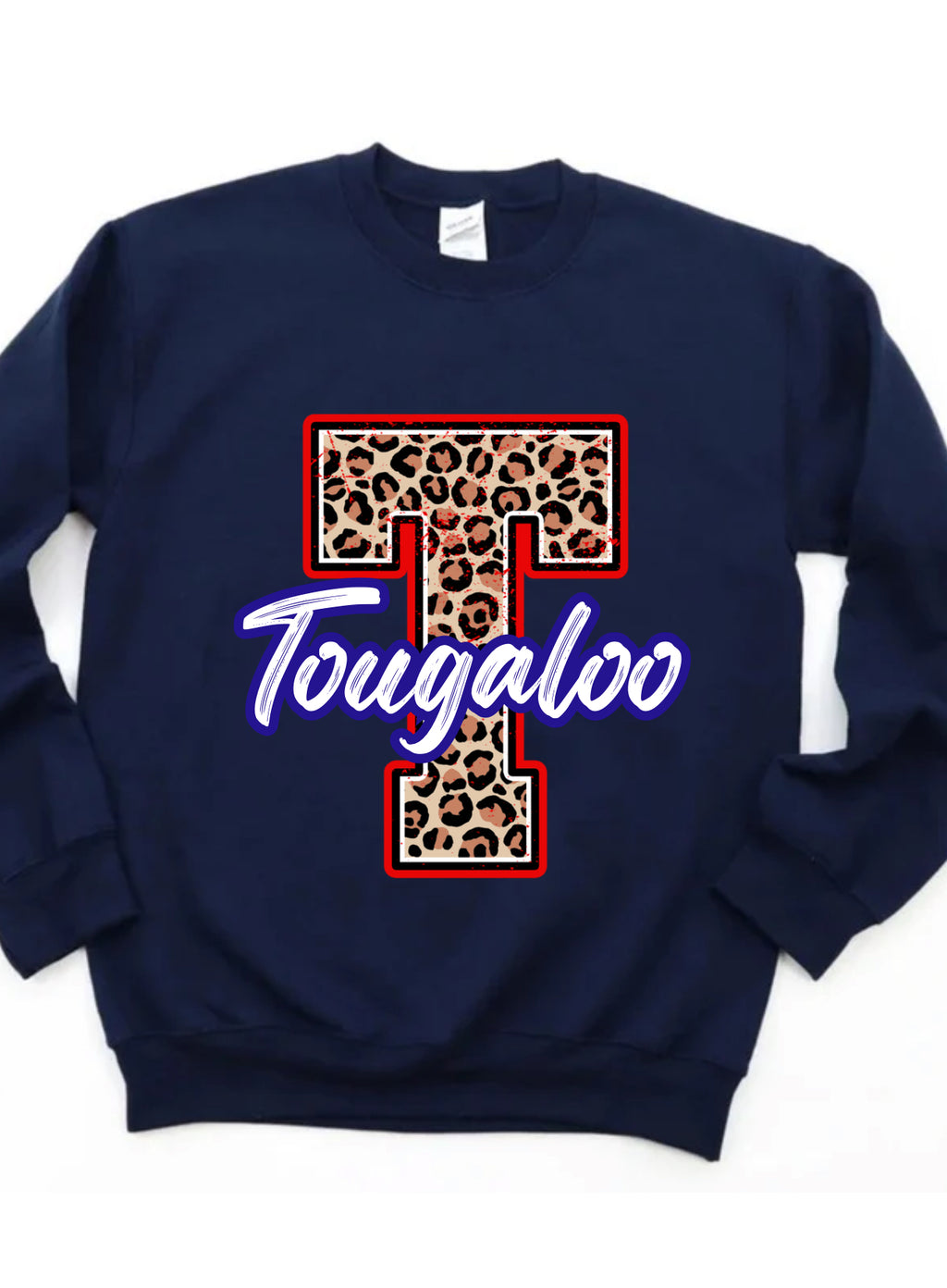 TOUGALOO Leopard Sweatshirt