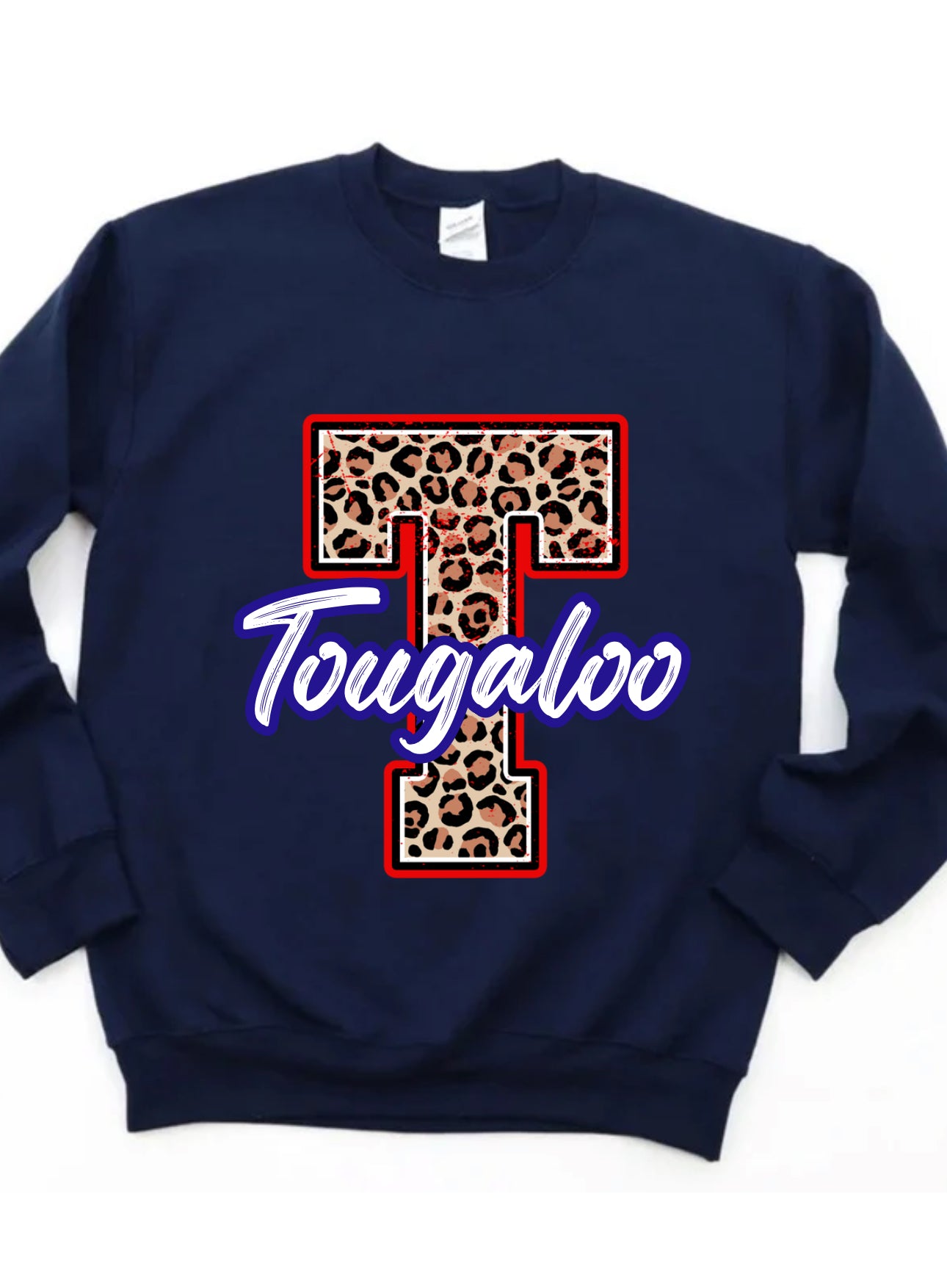 TOUGALOO Leopard Sweatshirt