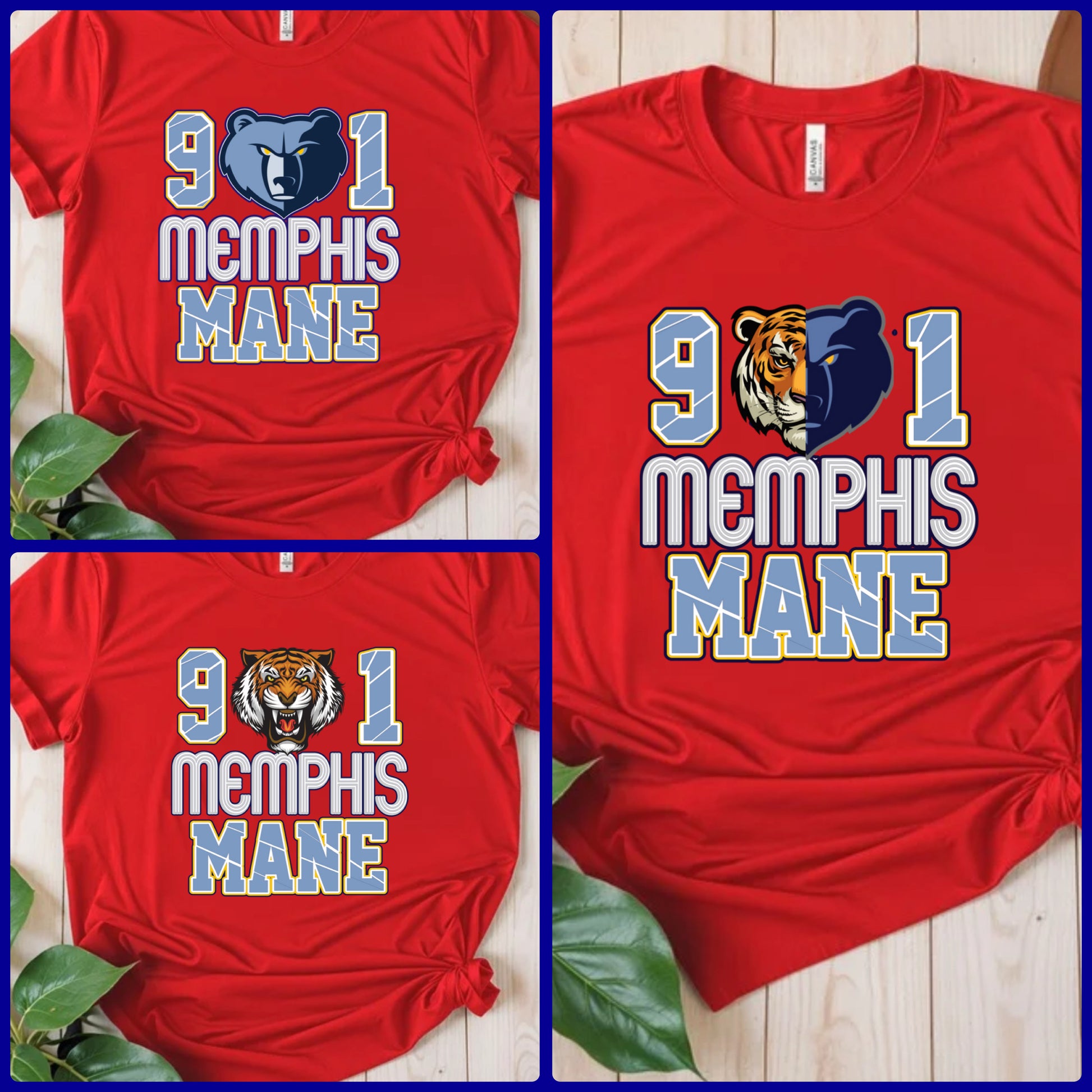 901 MANE Red shirt