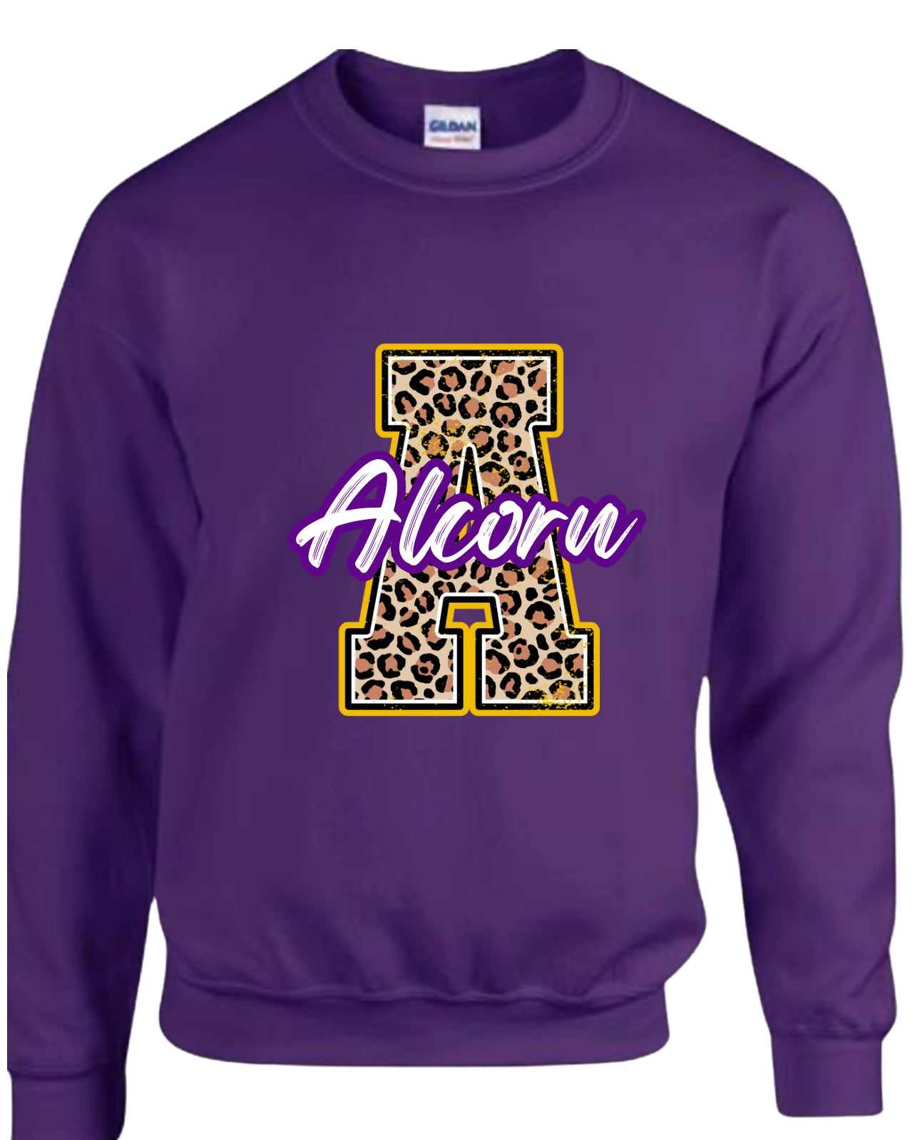 Alcorn leopard sweatshirt
