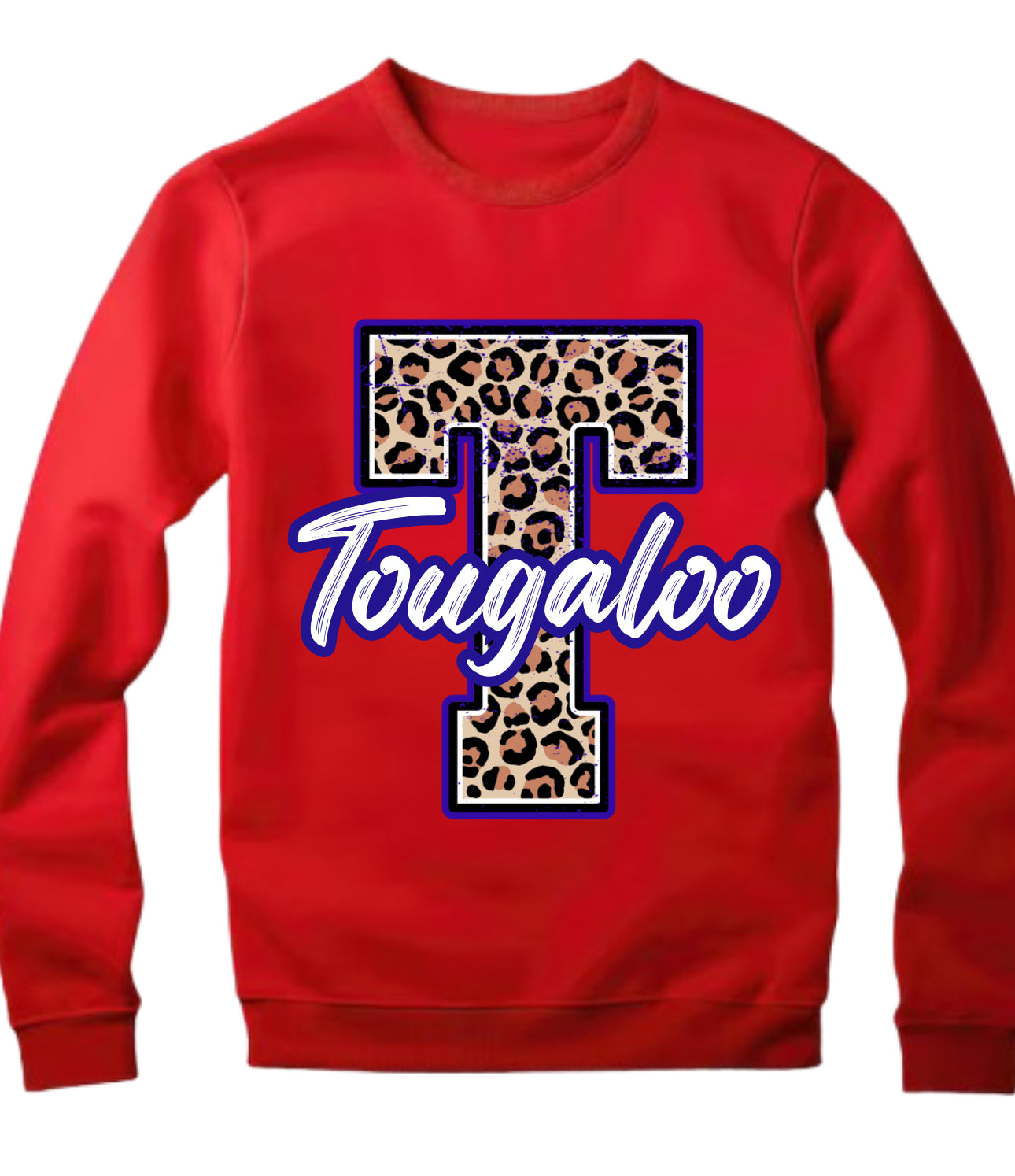 TOUGALOO Leopard Sweatshirt